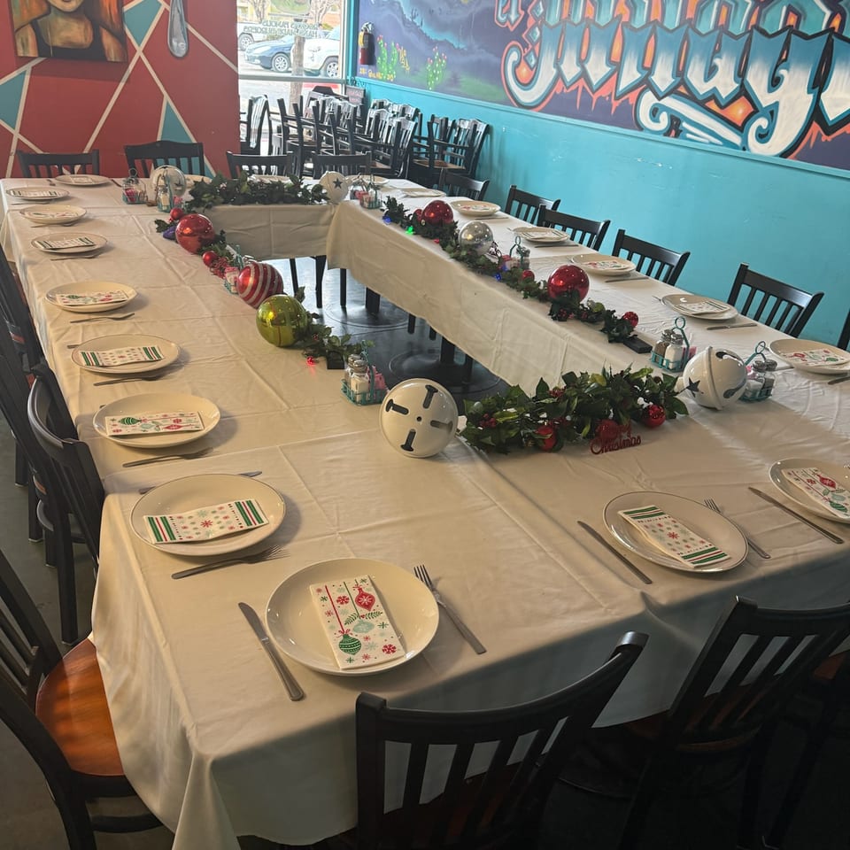 El Milagro catering display
