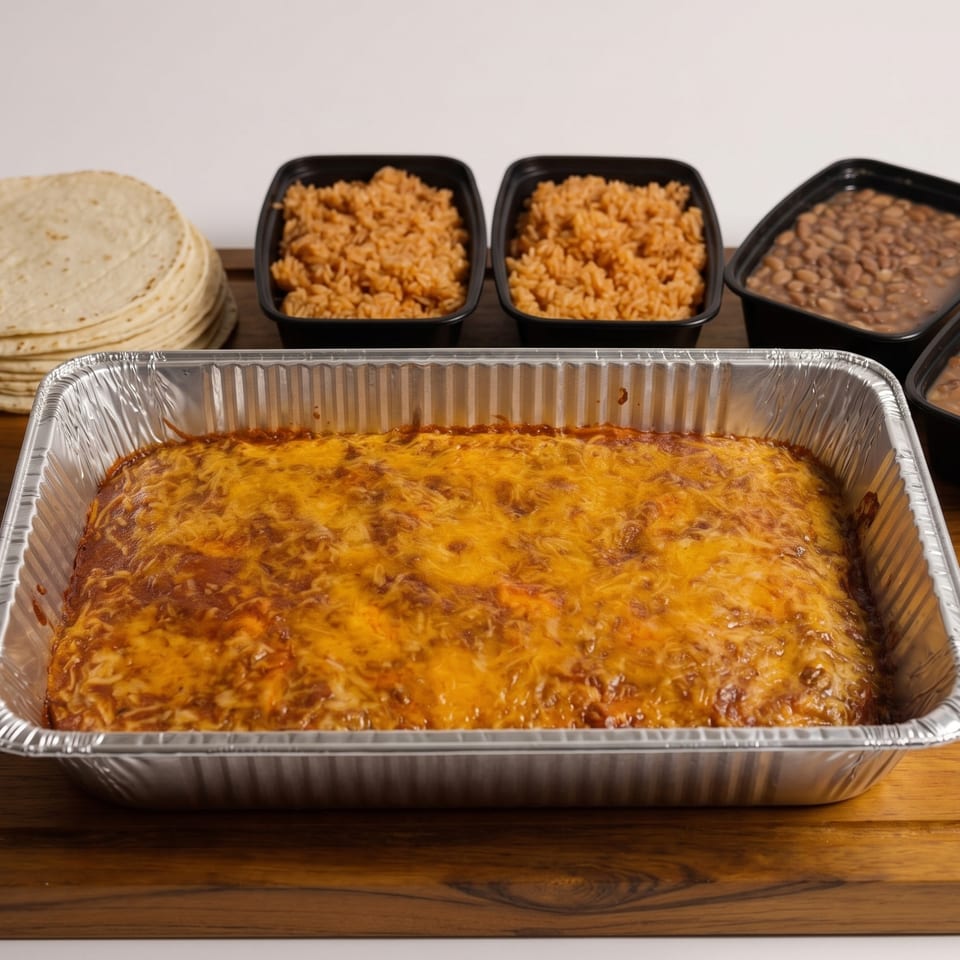 El Milagro catering spread